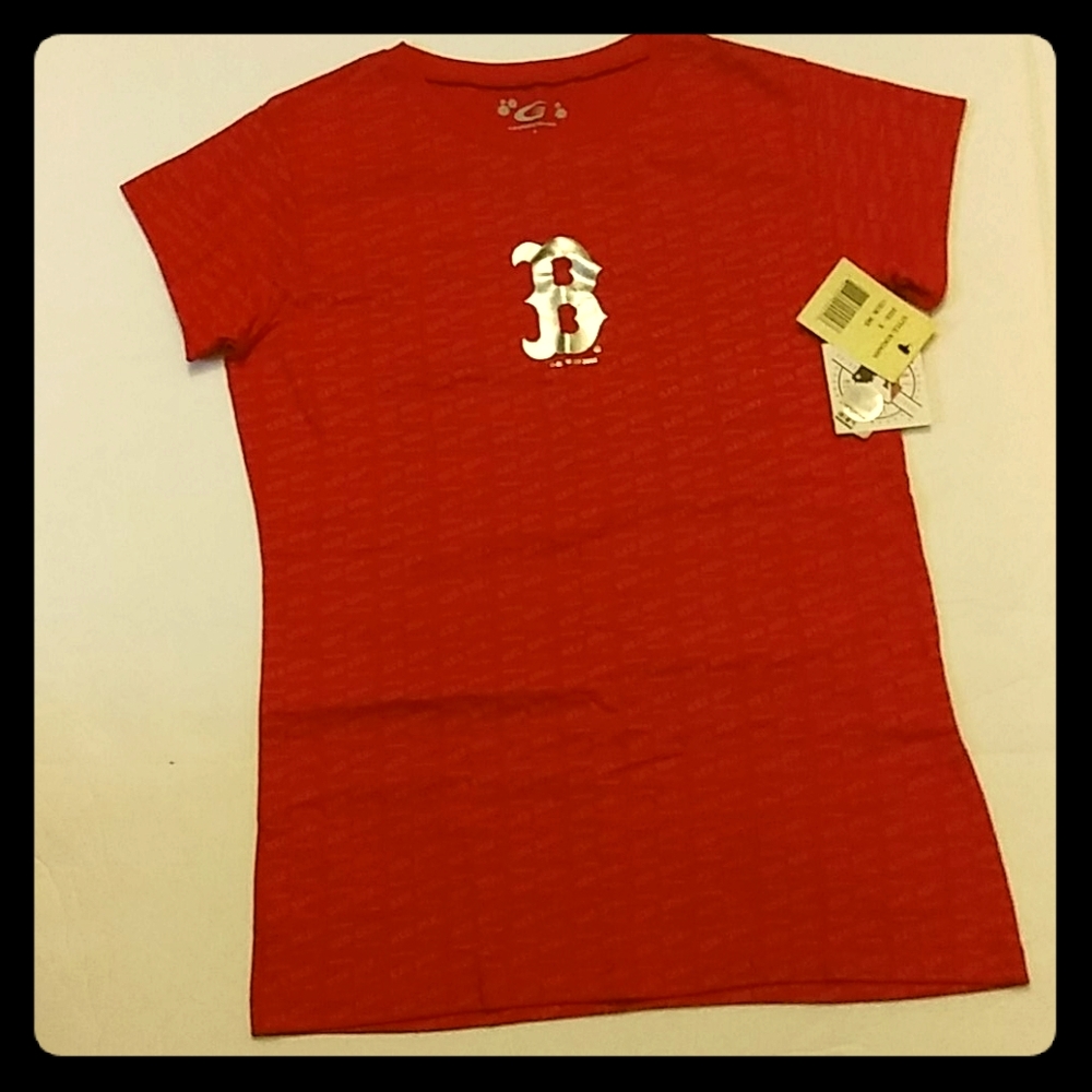 Women's Small Boston RedSox new with tags shirt
